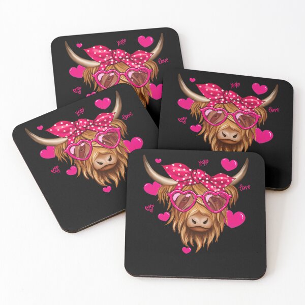 Item preview, Highland Cow Valentine Gift For Women designed and sold by iliasjeff.