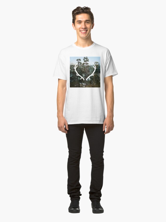 Alternate view of Antlers Classic T-Shirt