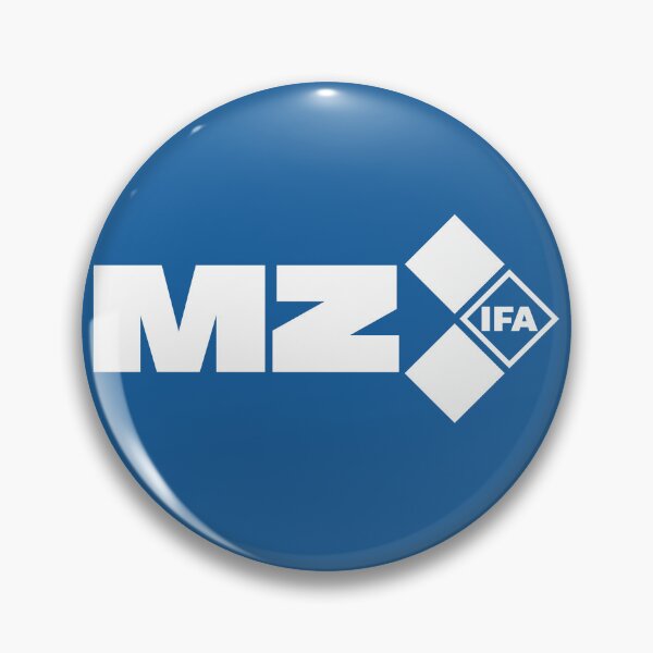 Item preview, MZ IFA logo (white) designed and sold by VEB Ostladen.