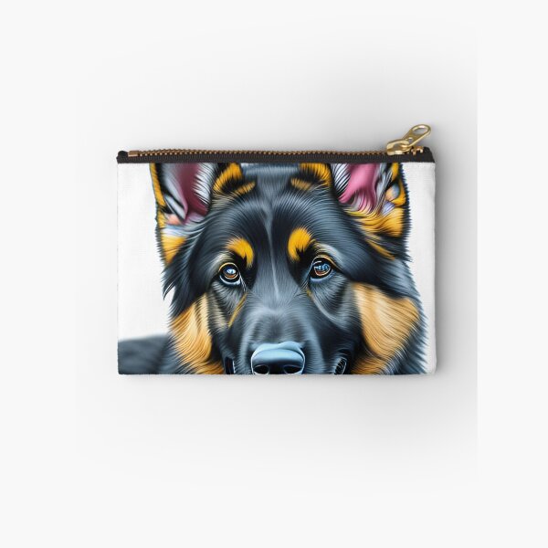 Item preview, German shepherd puppy, charcoal drawing, Ai Generated Art  designed and sold by ACC .