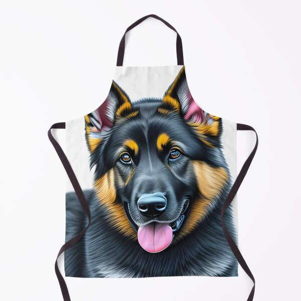 Item preview, German shepherd puppy, charcoal drawing, Ai Generated Art designed and sold by ACC .
