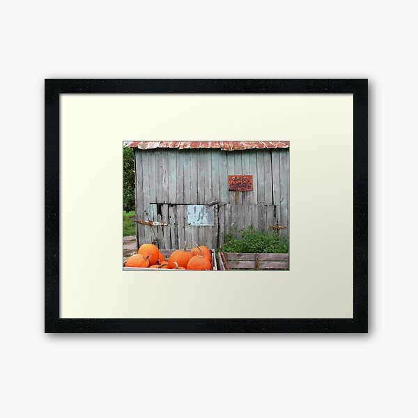 Old Barn Framed Art Print