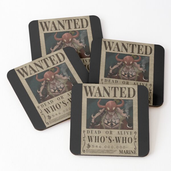 Item preview, Who's Who Bounty One Piece Who of the Droplets Wanted Poster designed and sold by One Piece Bounty Poster.