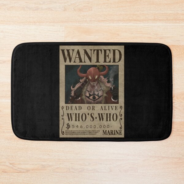 Item preview, Who's Who Bounty One Piece Who of the Droplets Wanted Poster designed and sold by One Piece Bounty Poster.