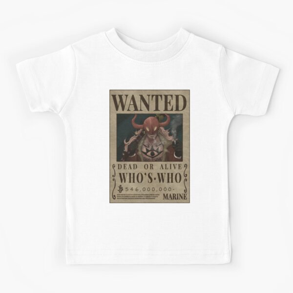 One Piece Straw Hat Pirates Wanted Poster T-Shirt