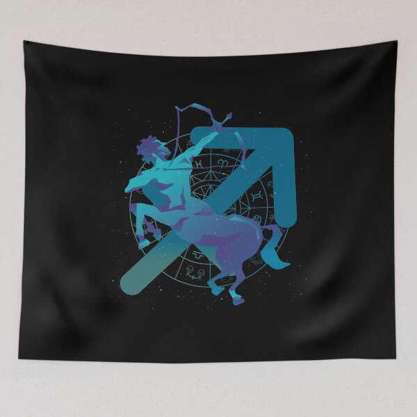 Item preview, Zodiac Sagittarius with Zodiac Wheel designed and sold by Mila-Mawu.
