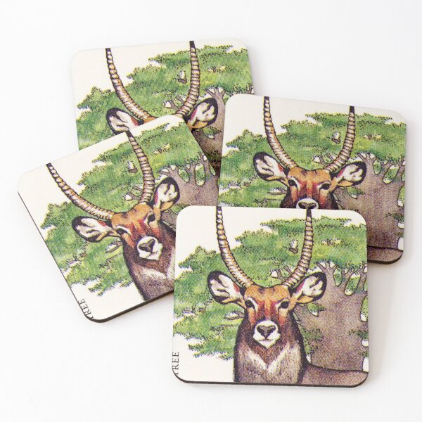 Item preview, Gambia Waterbuck Postage Stamp designed and sold by StampLand.