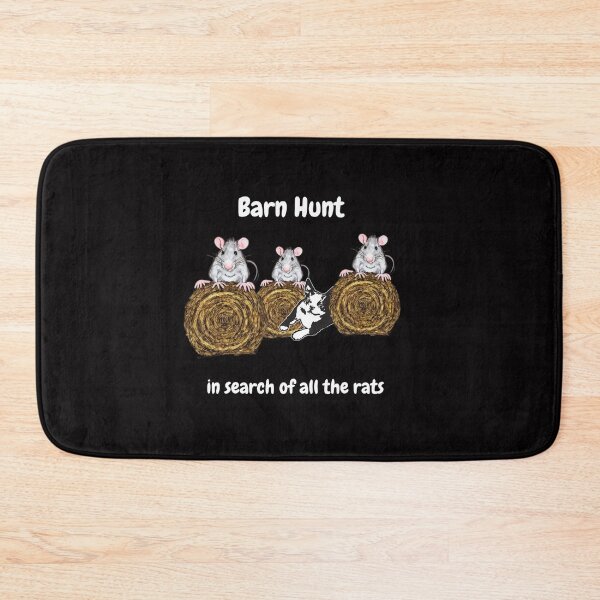 Item preview,  Funny Barn Hunt - in search of all the rats with a Boston Terrier designed and sold by Just4doglovers.