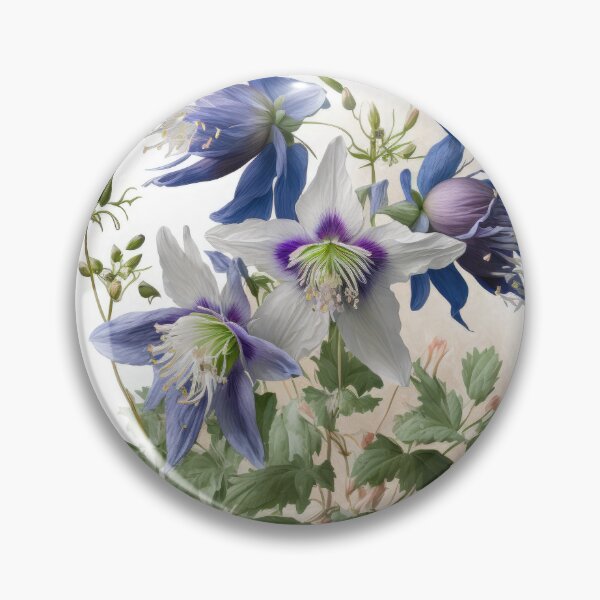Item preview, Columbine Flowers  designed and sold by Vanover Designs.
