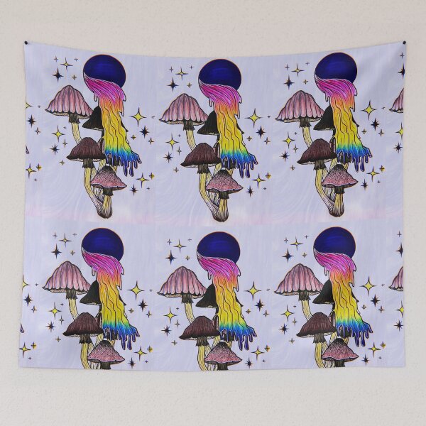 Item preview, Portal Drippy Ombre con champiñones designed and sold by StudioRosebud.