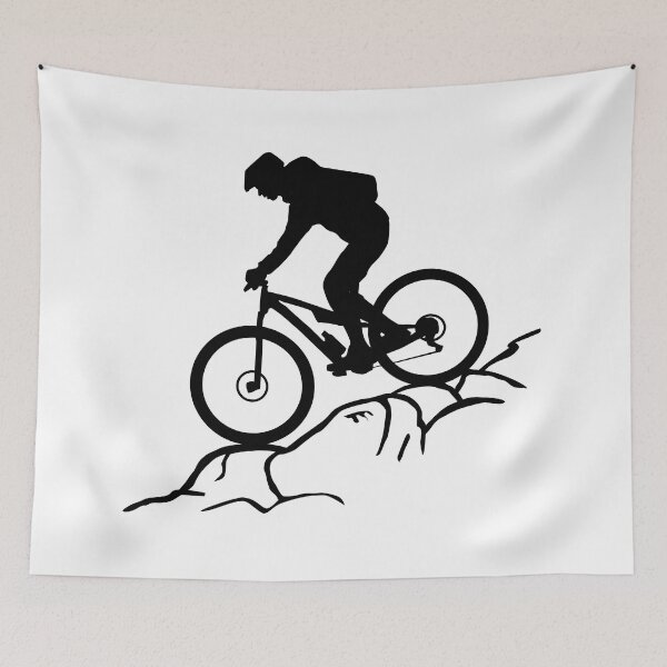 Artikelvorschau, Mountain bike, Downhill biking, Mountain biking entworfen und verkauft von claudiasartwork.