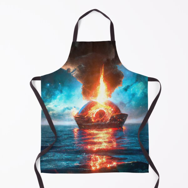 Item preview, A Boat's Eye View of the Burning Cosmos - Ocean Voyage Through the Burning Universe designed and sold by WBP Mart.