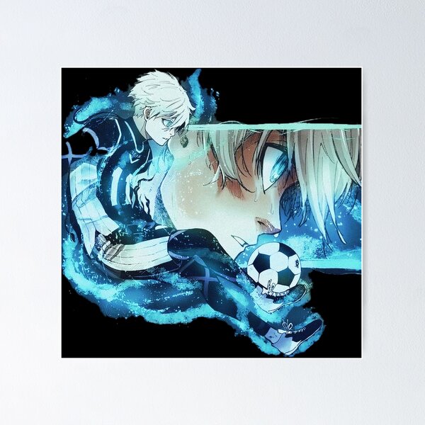 Anime Poster Blue Lock Kira Ryosuke Kunigami Rensuke Wall Scroll Home  Decoration