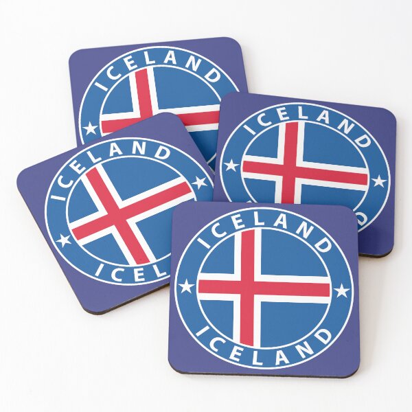 Item preview, Iceland Iceland flag flag coat of arms designed and sold by Skykratzer.