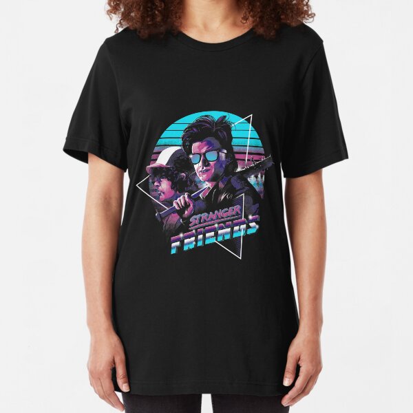 Stranger Friends Slim Fit T-Shirt