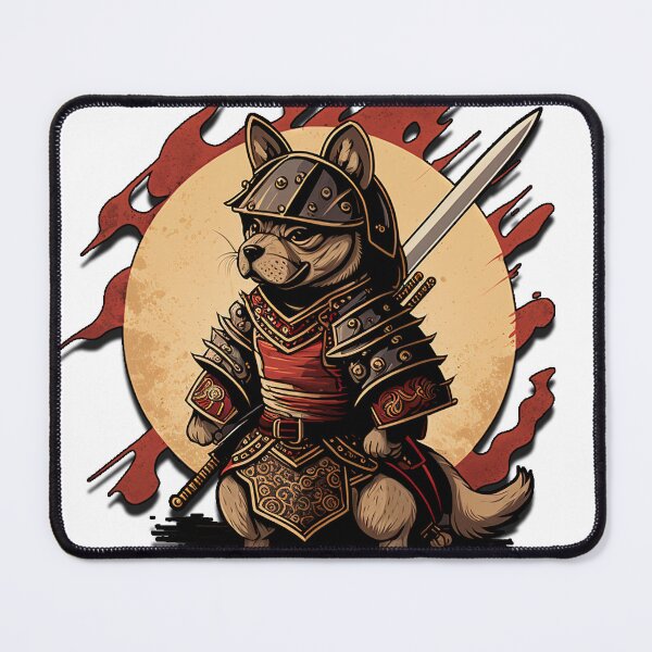 Item preview, samurai dog designed and sold by Imparable.
