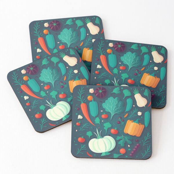 Item preview, Vegetables pattern designed and sold by GabrielMadrasse.