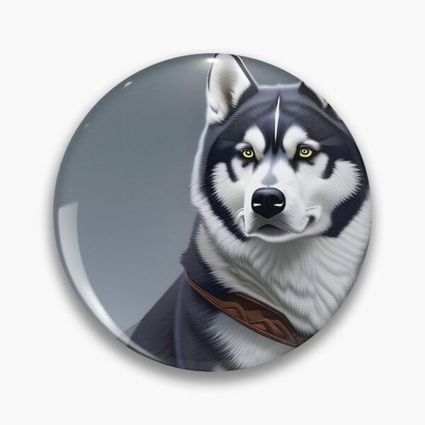 Item preview, Husky, cel-shaded art, Ai Generated Art  designed and sold by ACC .