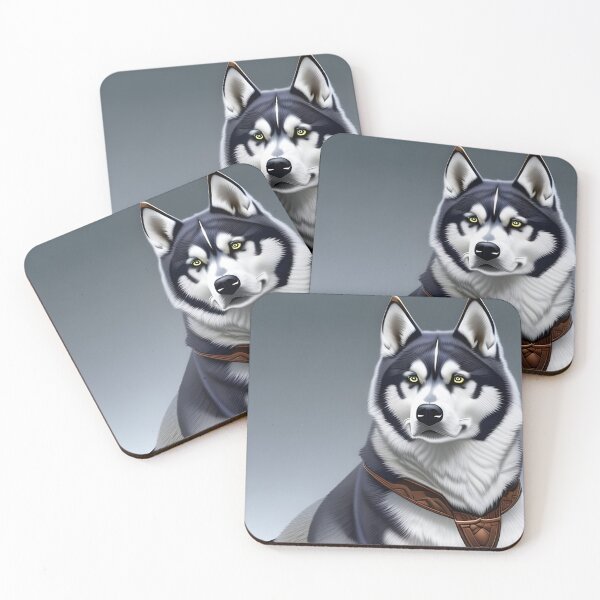 Item preview, Husky, cel-shaded art, Ai Generated Art  designed and sold by ACC .