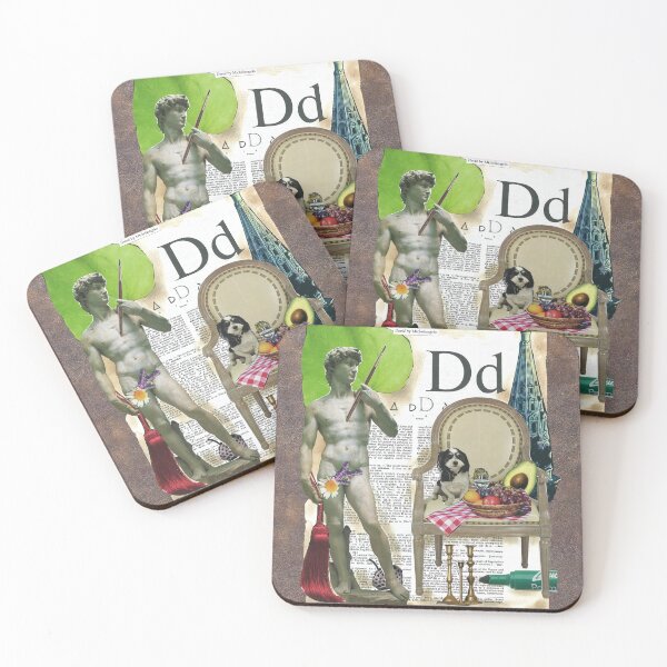 Item preview, Dictionary Collage Artsy Literary Decor "D" for David designed and sold by KathyGrippi.