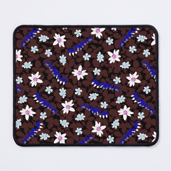 Item preview, Pick Your Poison - Poisonous Plants - Blue and Black designed and sold by dKarthdesign.