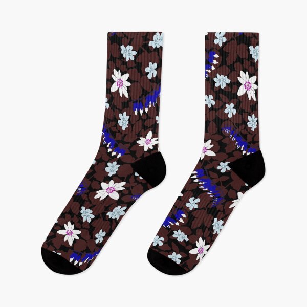 Item preview, Pick Your Poison - Poisonous Plants - Blue and Black designed and sold by dKarthdesign.