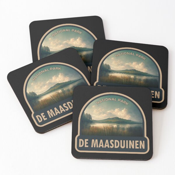 Item preview, De Maasduinen National Park Netherlands Watercolor designed and sold by KrisSidDesigns.