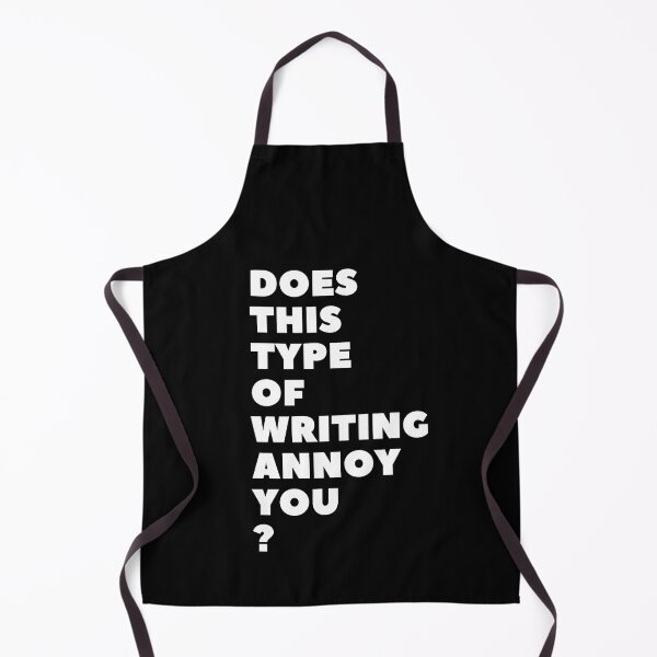 Item preview, Does this type of writing annoy you? designed and sold by Anvc-Art.