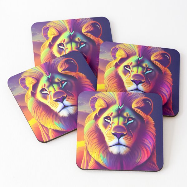 Item preview, Psychedelic Lion Sunset designed and sold by Teebuya.