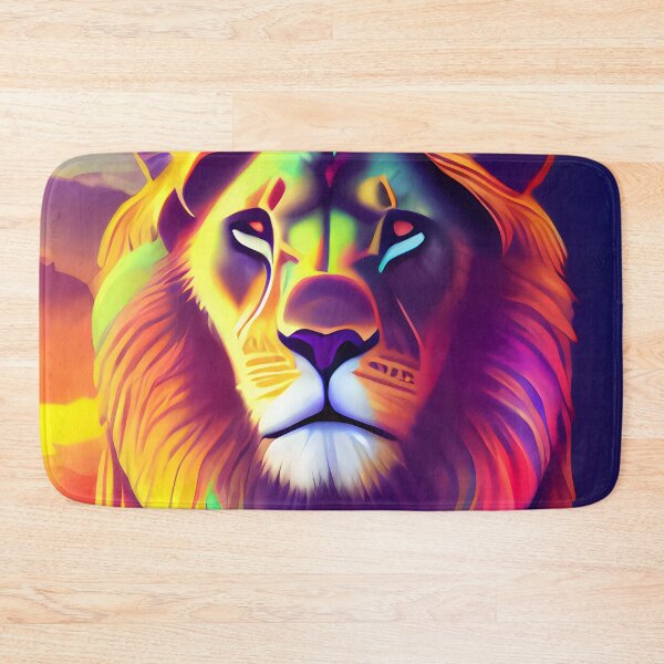 Item preview, Psychedelic Lion Sunset designed and sold by Teebuya.