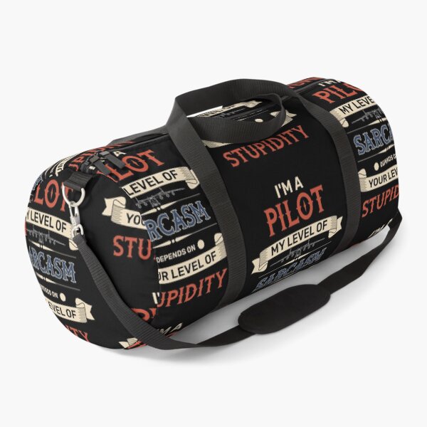 Item preview, I'm A Pilot My Level Of Sarcasm Depends On Your Level Of Stupidity Colored designed and sold by SpicyAviator.