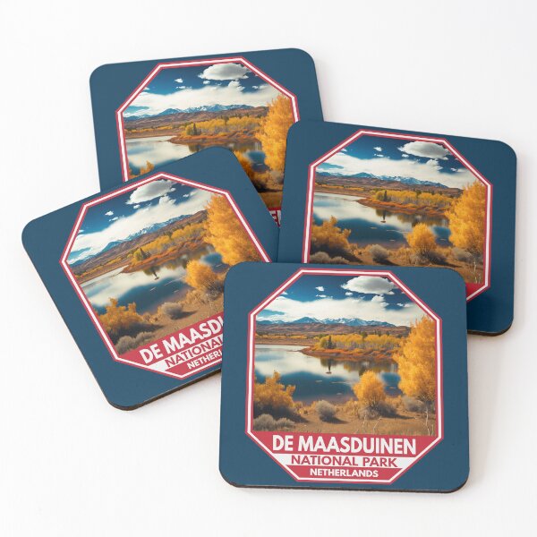 Item preview, De Maasduinen National Park Netherlands Emblem designed and sold by KrisSidDesigns.