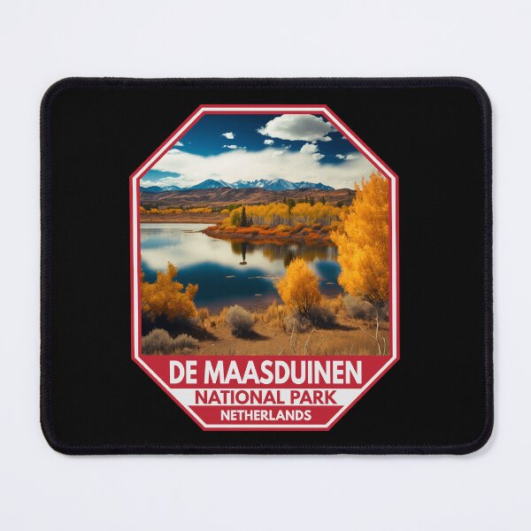 Item preview, De Maasduinen National Park Netherlands Emblem designed and sold by KrisSidDesigns.