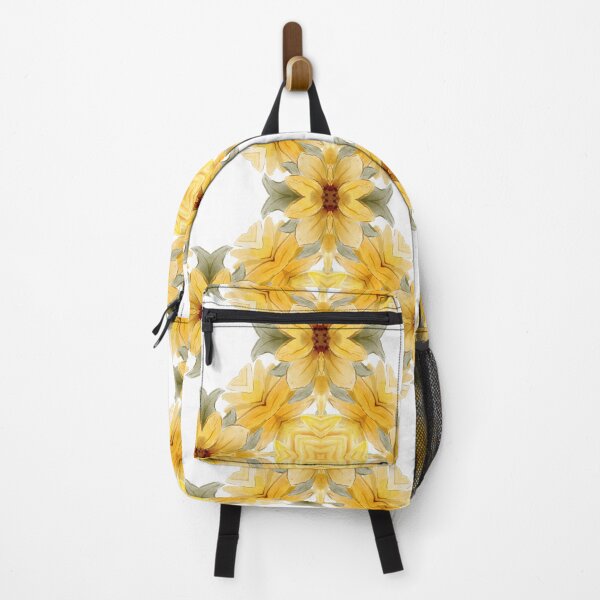 Item preview, Vibrant floral seamless pattern in yellow designed and sold by HappyVibesAlert.
