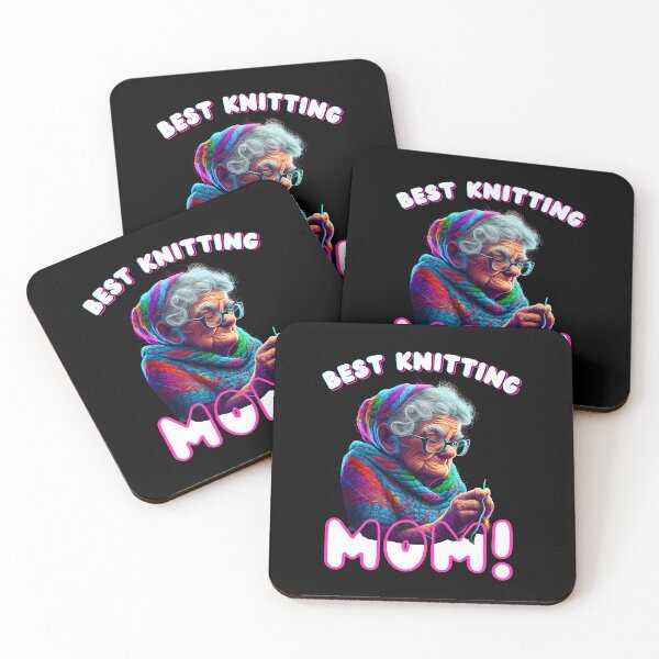 Item preview, Best Knitting Mom Stunning Painting Design designed and sold by Joyfulimaginery.