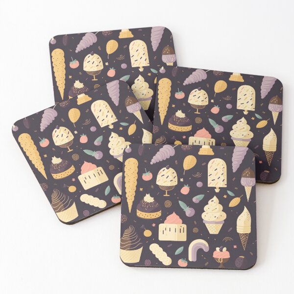 Item preview, Ice cream pattern designed and sold by GabrielMadrasse.