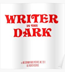 writer in the dark Poster