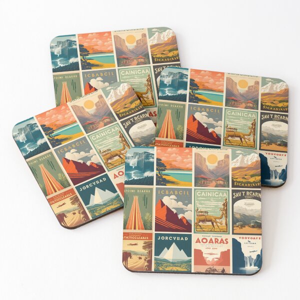 Item preview, Vintage travel posters 2 designed and sold by olahdan.