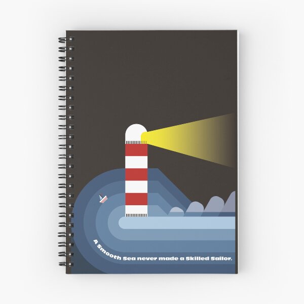 Item preview, A SMOOTH SEA NEVER MADE A SKILLED SAILOR designed and sold by axelle1410.