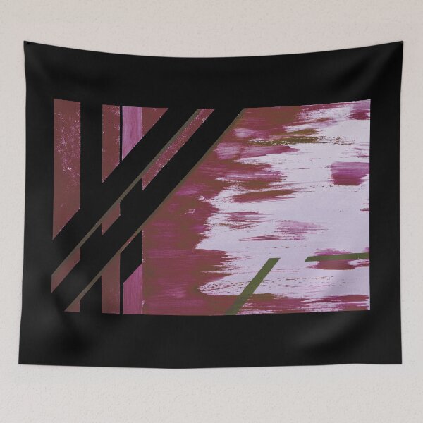 Item preview,  Bamboo grove in plum and lilac designed and sold by BlackArtichoke.