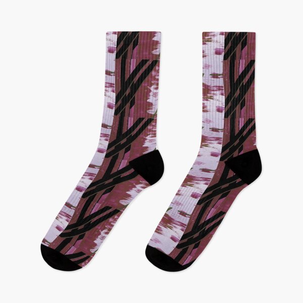 Item preview,  Bamboo grove in plum and lilac designed and sold by BlackArtichoke.