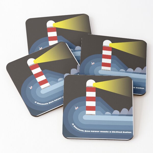 Item preview, A SMOOTH SEA NEVER MADE A SKILLED SAILOR designed and sold by axelle1410.