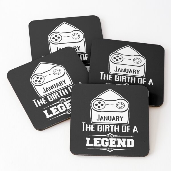 Item preview, January The Birth Of A Legend Board Gamer designed and sold by LadyHustle.