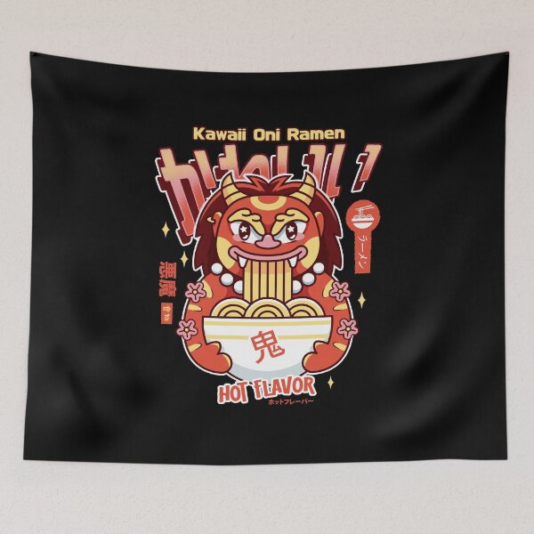 Item preview, Kawaii Oni Ramen designed and sold by Lagelantee.