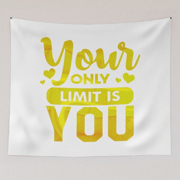 Item preview, Your only limit is you  borders  designed and sold by Souushop.