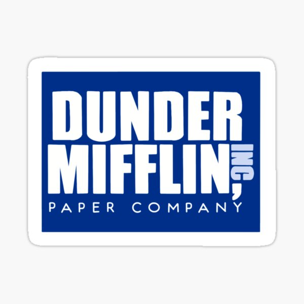 The Office  DUNDER MIFFLIN Poster by lydiaamr