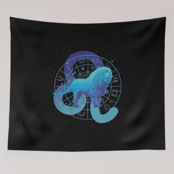 Item preview, Zodiac Leo with Zodiac Wheel designed and sold by Mila-Mawu.