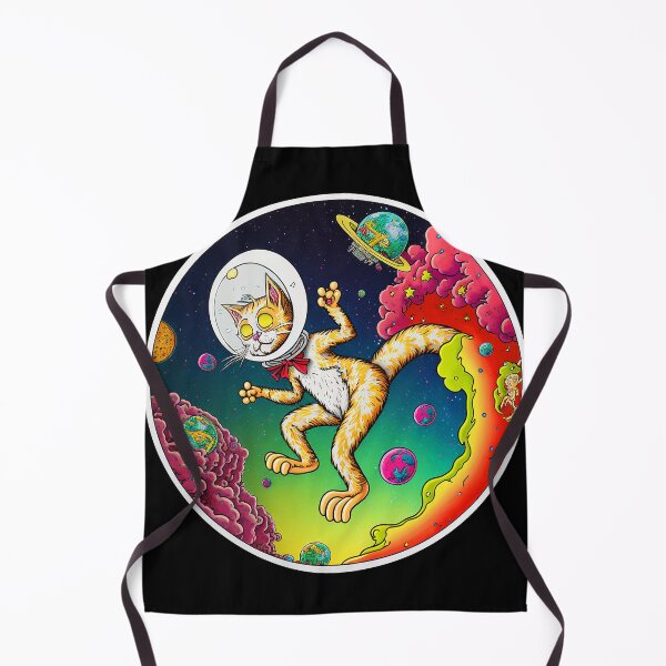 Item preview, Trippy Crazy Space Cat  designed and sold by Artistic Pandas.