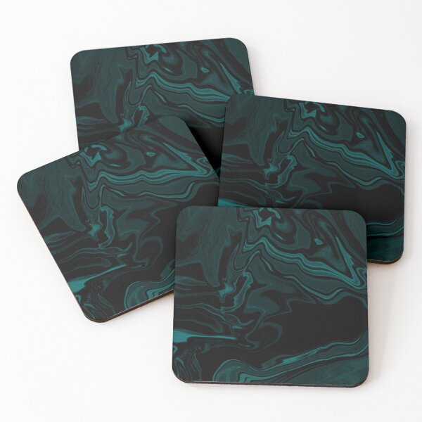 Item preview, Dark abstract blue pattern  designed and sold by Stirlys-art.