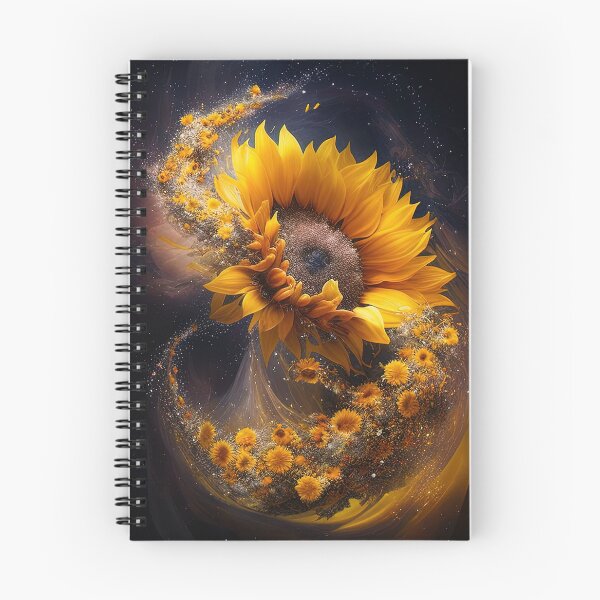Item preview, Spiral maelstrom galactic sunflower designed and sold by RK - Shop.